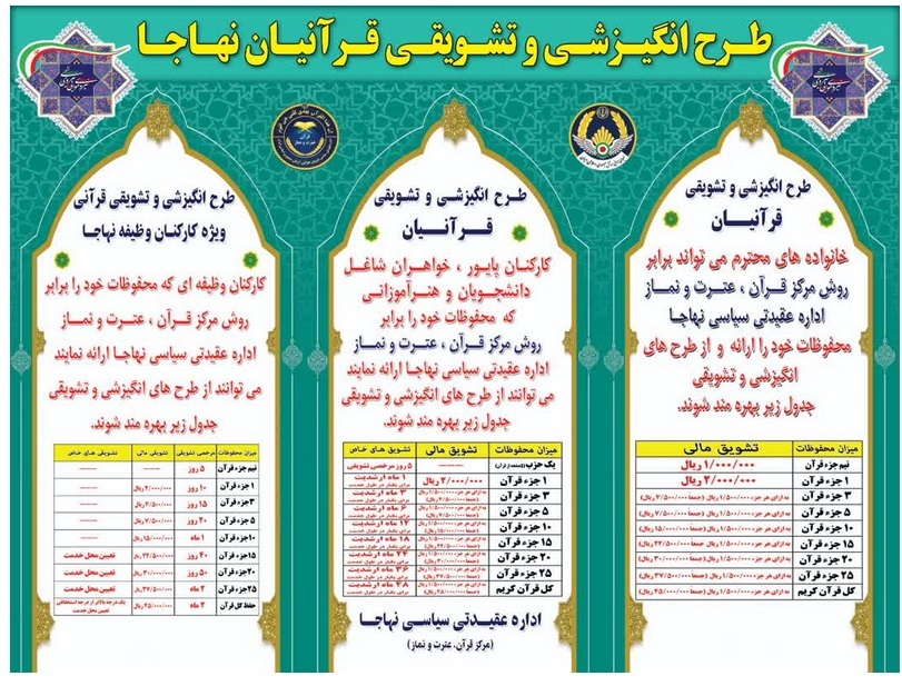 طرح انگیزشی قرآنیان نهاجا