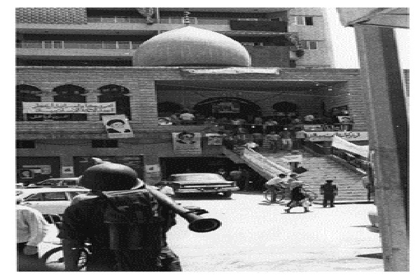 مسجد امام رضا(ع) در ضاحیه بیروت