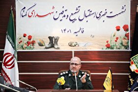 نشست خبری دبیر کمیته استقبال، تشییع و تدفین شهدای گمنام استان یزد‎‎