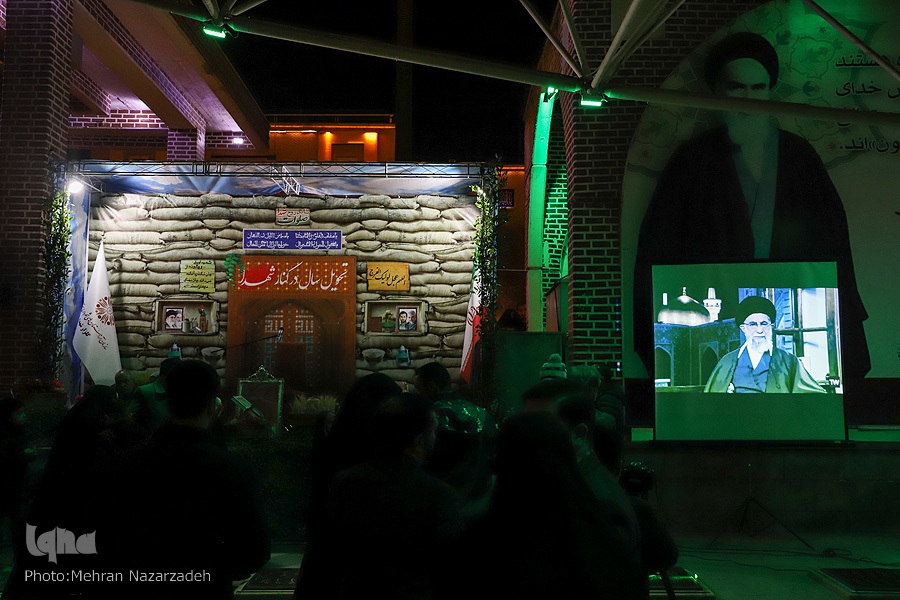 تحویل سال نو در کنار شهدای تبریز‎‎