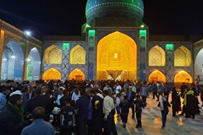 عکس | آستان امامزاده محمدصالح(ع) انار در نوروز ۱۴۰۲