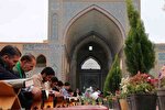 عکس | جزءخوانی قرآن در مسجد جامع یزد