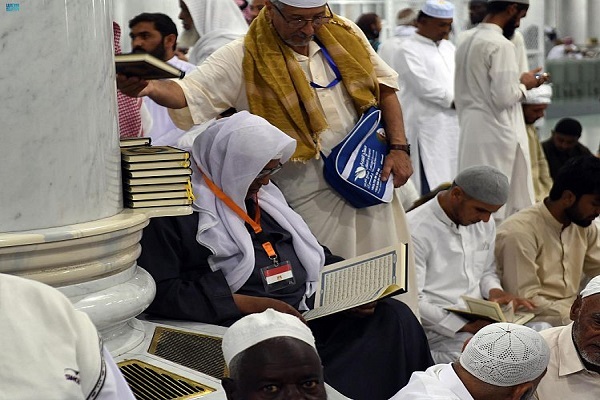 حضور بیش از 9 میلیون زائر و نمازگزار در مسجدالحرام از ابتدای ماه رمضان+عکس