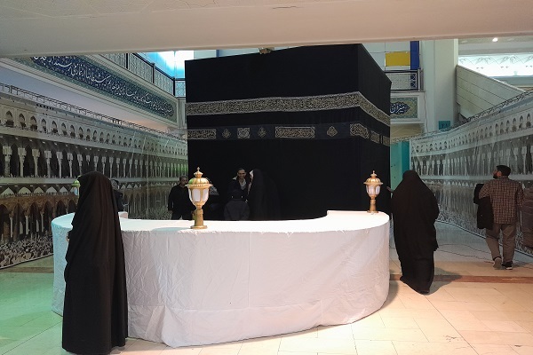 کعبه را در نمایشگاه بین‌المللی قرآن کریم