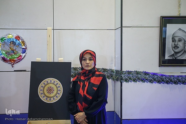 چهارشنبه//تذهیب حدیث «اِنَّ الْحُسین مِصباحُ الْهُدی» نقطه جهش و معروفیتم بود