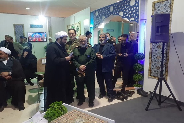 رونمایی از تمثال شهید موسی نظری در نمایشگاه قرآن