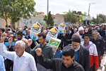 عکس | راهپیمایی روز قدس در انار و زنگی‌آباد