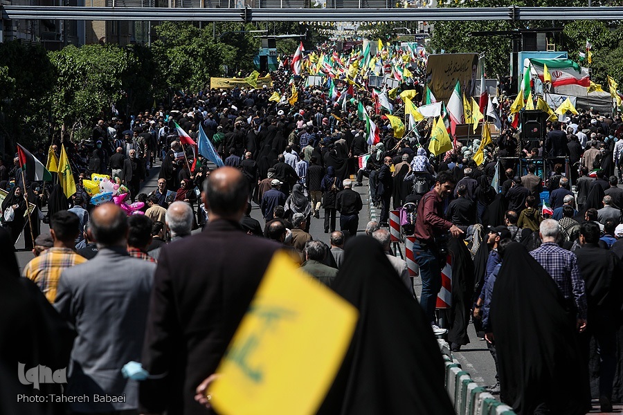 راهپیمایی روز جهانی قدس در تهران