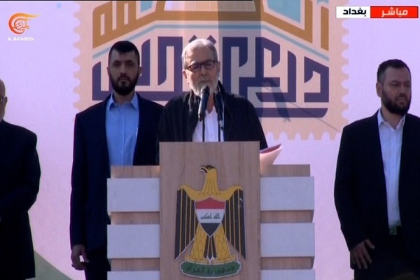 مقاومت عراق خطاب به فلسطینیان: سلاح و آرمان ما و شما مشترک است/آماده