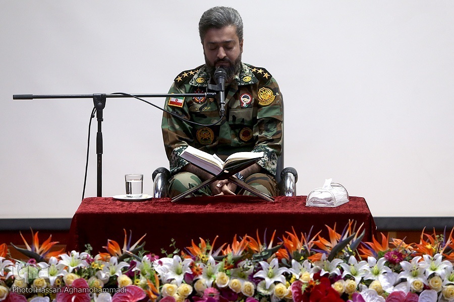 آشنایی با قاری خوش‌خوان نزاجا سروان «عرفان اکبری» + صوت و عکس