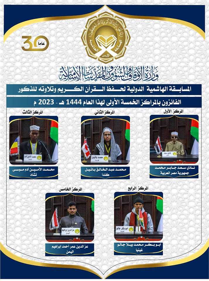 پادشاه اردن از برگزیدگان مسابقات بینالمللی قرآن تجلیل کرد + فیلم و عکس پادشاه اردن از برگزیدگان مسابقات بینالمللی قرآن تجلیل کرد + فیلم و عکس