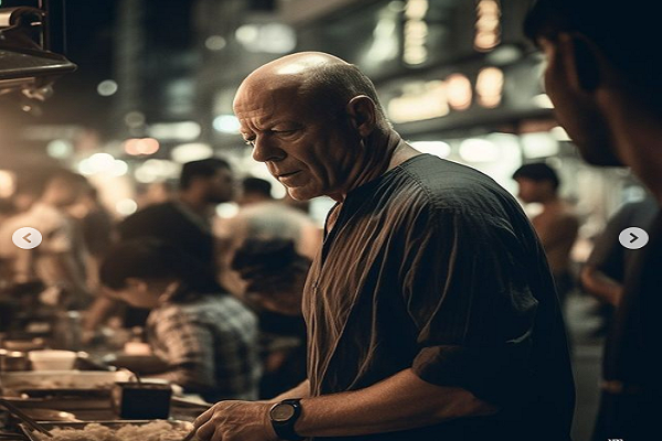 خلق تصویر کریستسانو رونالدو در حال آماده سازی غذای افطاری با هوش مصنوعی !