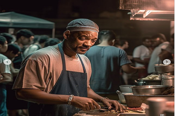 خلق تصویر کریستسانو رونالدو در حال آماده سازی غذای افطاری با هوش مصنوعی !