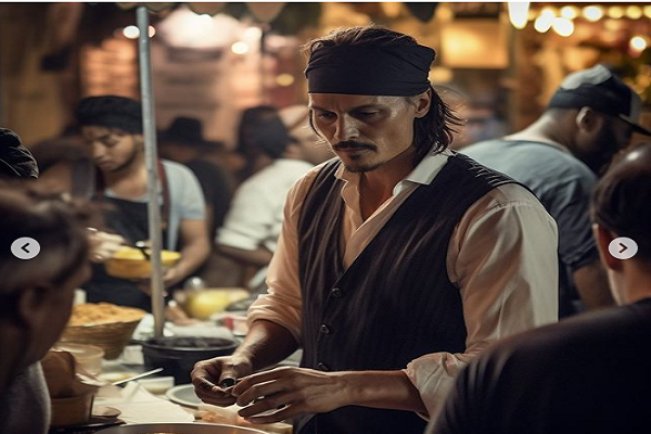 خلق تصویر کریستسانو رونالدو در حال آماده سازی غذای افطاری با هوش مصنوعی !