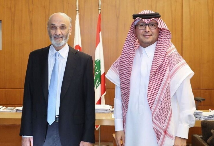 رایزنی سفیر عربستان و سمیر جعجع درمورد توافق تهران و ریاض