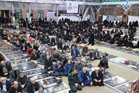 عکس | سالگرد شهادت سردار دلها در گلزار شهدای رشت