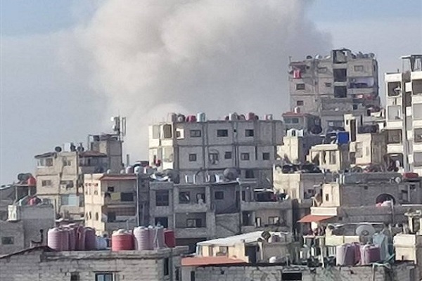 رژیم صهیونیستی المزه دمشق را هدف قرار داد + فیلم رژیم صهیونیستی المزه دمشق را هدف قرار داد + فیلم