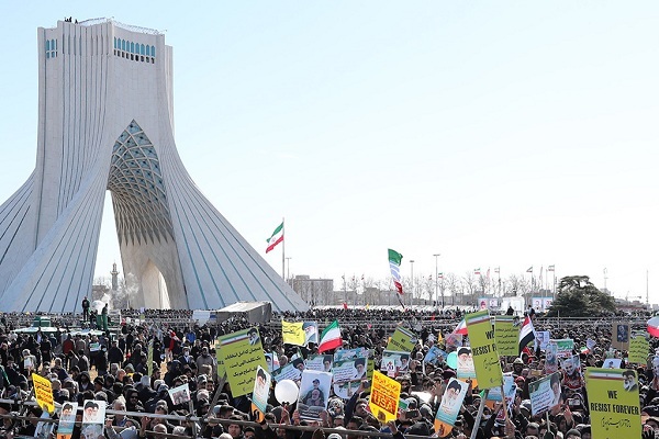 مسیر‌های ۱۲ گانه راهپیمایی ۲۲ بهمن