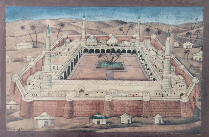نقاشی‌های تاریخی، روایتگر سیر تکامل معماری حرمین شریفین / اماده