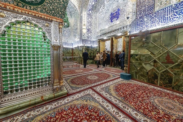 صحن و سرای امیرالمؤمنین(ع) در شب میلاد + عکس