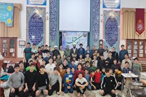 عکس | جلوه‌هایی از آیین اعتکاف در اردبیل