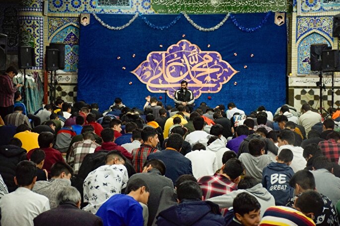 عکس | مراسم معنوی اعتکاف در چهارمحال‌وبختیاری