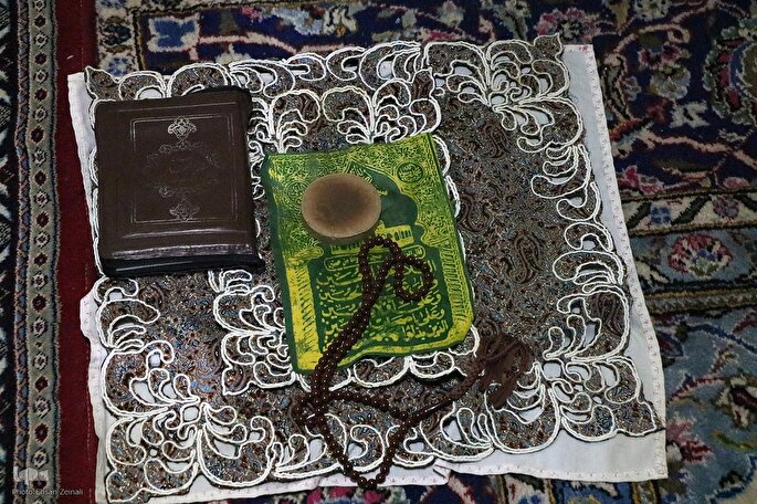 مراسم اعتکاف در مسجد ملااسماعیل یزد‎