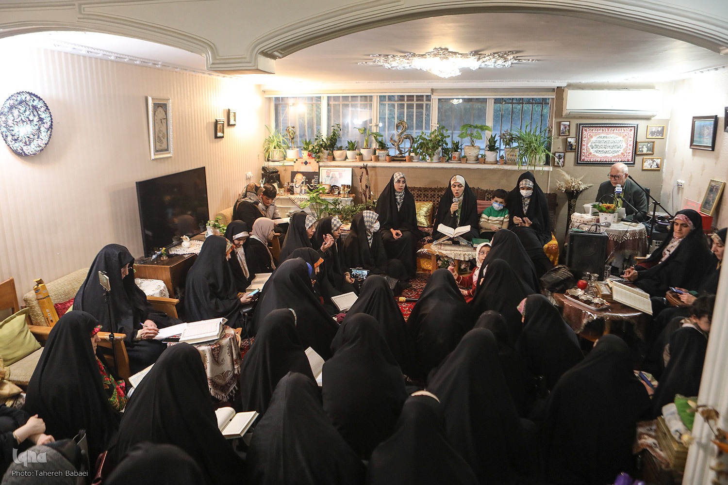 جلسه آموزش قرآن استاد موسوی بلده