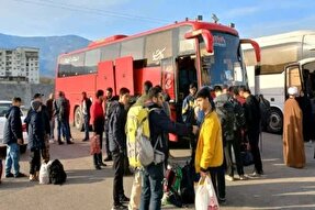 عکس | اعزام بسیجیان کردکوی به مناطق عملیاتی جنوب