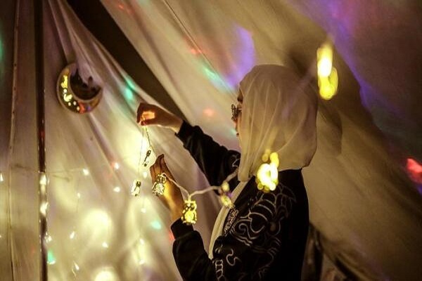 استقبال آوارگان فلسطینی از ماه رمضان + عکس