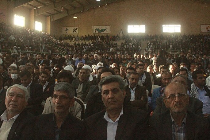 عکس | قدرشناسی از مردم سیستان برای حضور در انتخابات