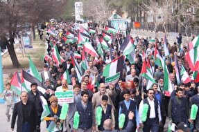 عکس | راهپیمایی ضد اسرائیلی در کرمان