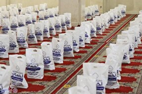 ۲۱۵۰ بسته معیشتی در قزوین توزیع شد