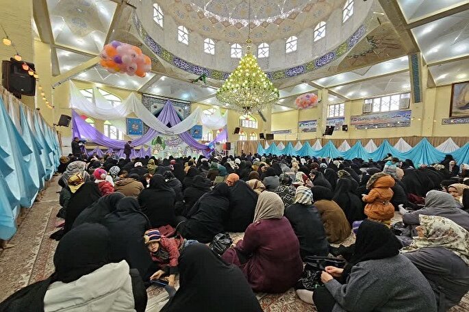 نماهنگ | برگزاری جشن نیمه شعبان در مهدیه سنندج