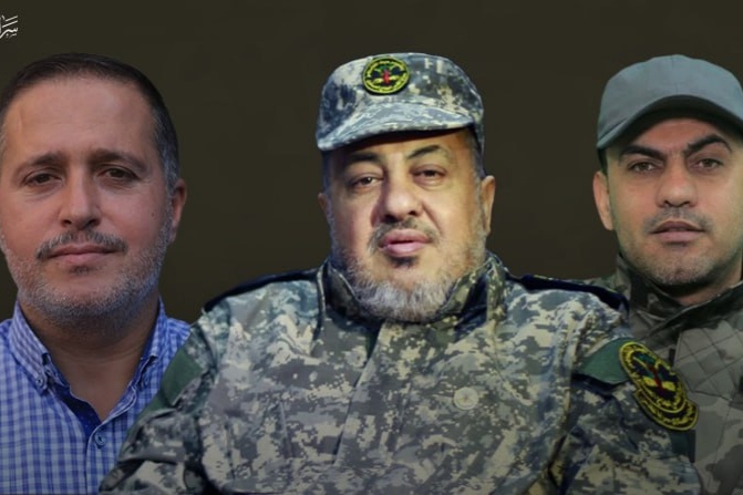 سه فرمانده شهید ارشد جنبش جهاد اسلامی