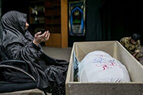 مادر شهید عمران میرزایی به فرزند شهیدش پیوست