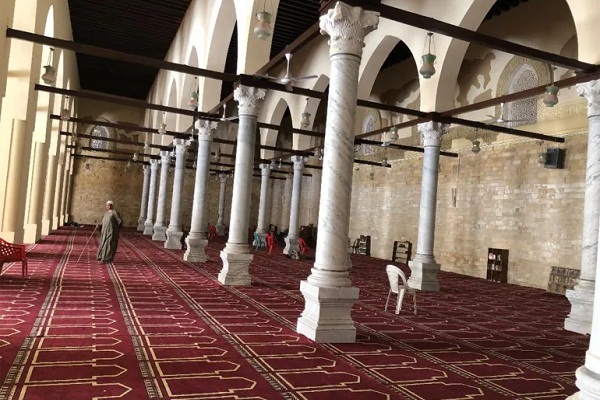 مسجد ظاهر بیبرس قاهره پس از 2 قرن مسجد ظاهر بیبرس قاهره پس از 2 قرن