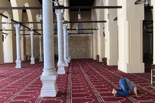 مسجد ظاهر بیبرس قاهره پس از 2 قرن مسجد ظاهر بیبرس قاهره پس از 2 قرن