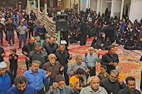 عکس | عزاداری شهادت امام صادق(ع) در یزدان‌آباد