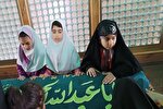 عکس | غبارروبی امامزاده «سیدابوجعفر» کیاشهر با حضور دانش‌آموزان دختر