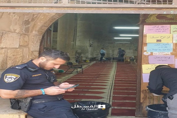 آسیب اشغالگران صهیونیست به مصلای باب الرحمه در مسجدالاقصی و واکنش اتحادیه عرب