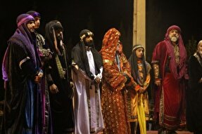 عکس | هفتمین شب دهمین سوگواره ملی«تعزیه ده‌زیار»