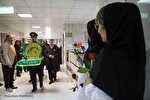 حضور خدام رضوی در بیمارستان رازی اهواز