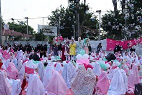 عکس | جشن عبادت دخترانه «من مثل معصومه»