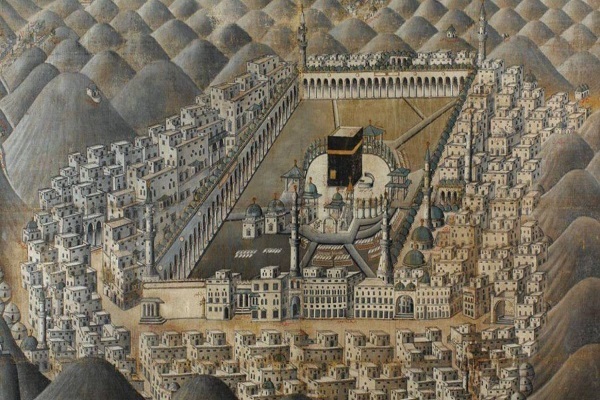 کعبه و مسجد الحرام در طول تاریخ + تصاویر
