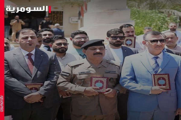 پویش قرآنی کودکان و دانشگاهیان عراق در پاسخ به قرآن‌ستیزی + عکس