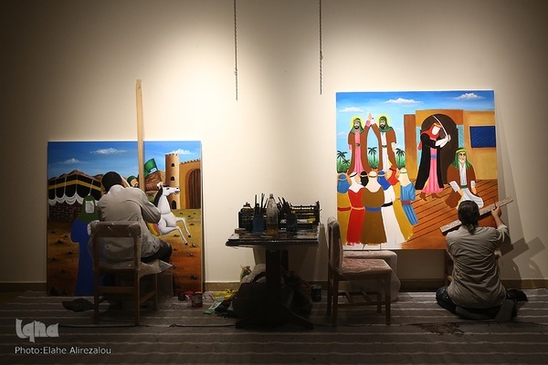 در حال تکمیل / استاد سهید مصیبی: نقاشی قهوه‌خانه، قابلیت امروزی شدن را دارد