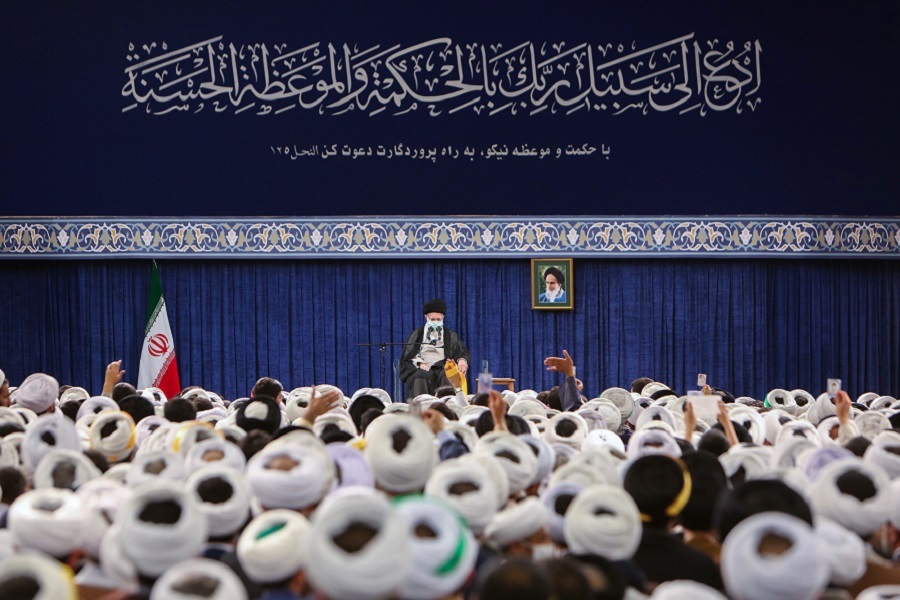 دیدار فضلا، طلاب و مبلغین حوزههای علمیه با رهبر انقلاب دیدار فضلا، طلاب و مبلغین حوزههای علمیه با رهبر انقلاب