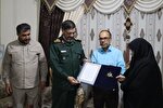درجه سرداری شهید «ملاشاهی» به خانواده ایشان اهدا شد