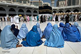 نیایش زائران در مسجدالحرام